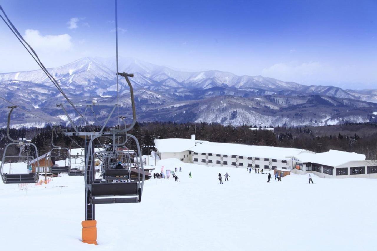 Hotel Alpen Blick Myoko Bagian luar foto